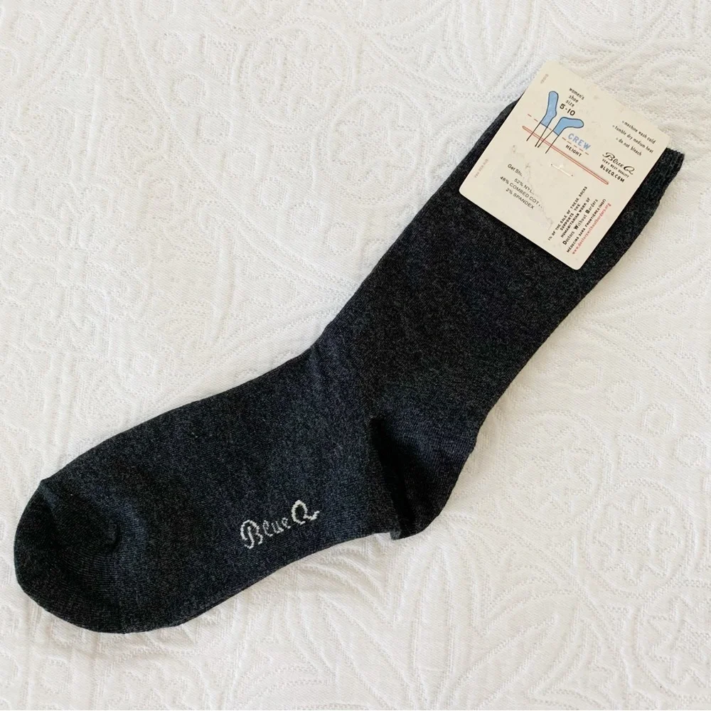 Blue‎ Q Women's Crew Socks, Get Shit Done...Later